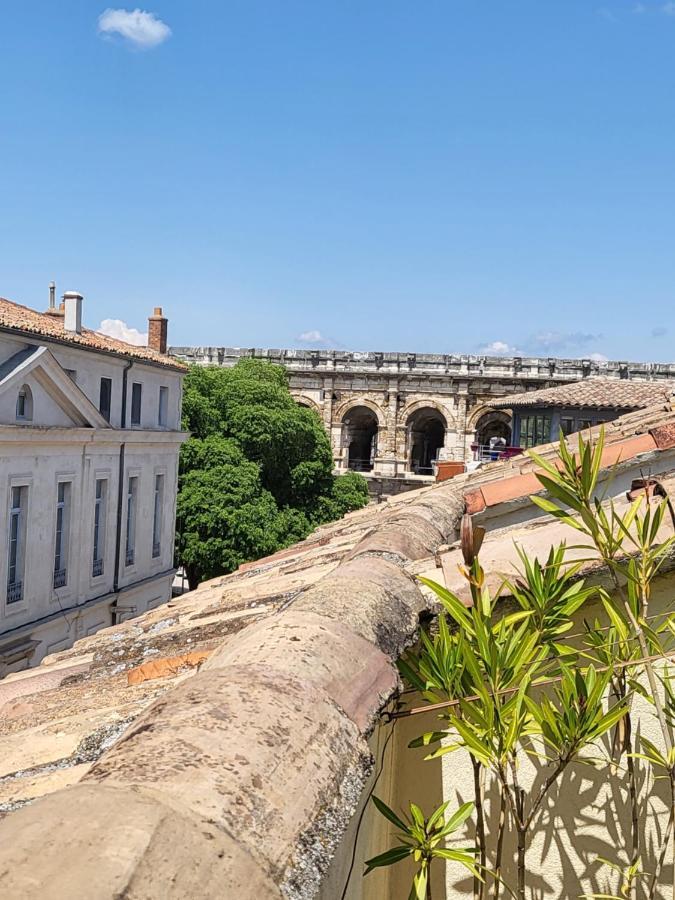 La Dolce Vita Nimoise Terrasse 100 M Des Arenes Νιμ Εξωτερικό φωτογραφία