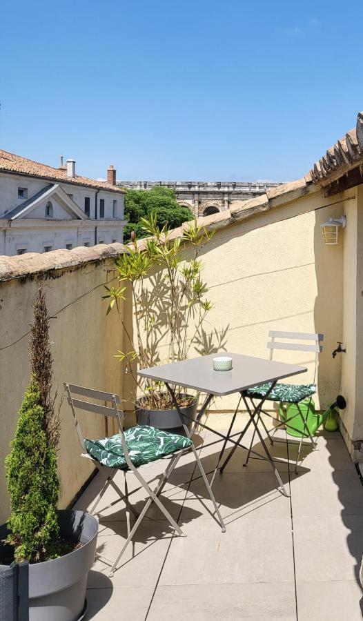 La Dolce Vita Nimoise Terrasse 100 M Des Arenes Νιμ Εξωτερικό φωτογραφία