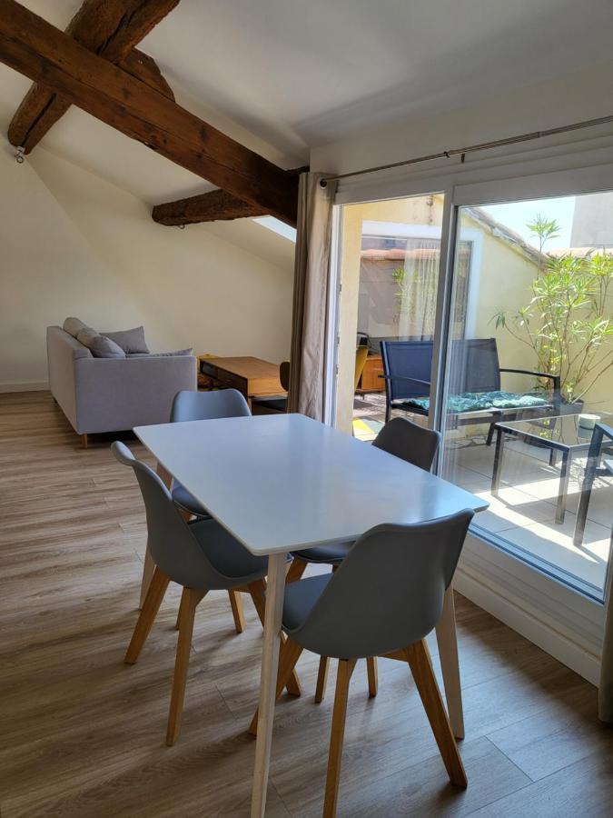 La Dolce Vita Nimoise Terrasse 100 M Des Arenes Νιμ Εξωτερικό φωτογραφία